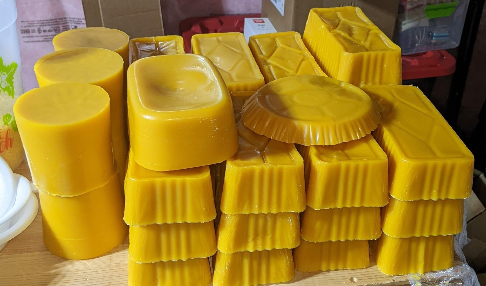 100eswax Taper Candles – All-Natural Handmade Decorative 6 Candle Set