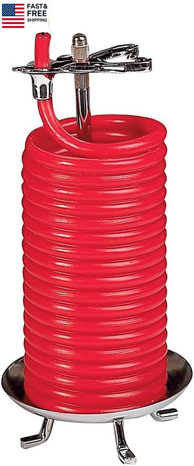 80-Hour Red Candle, Eco-Friendly Natural Beeswax with Cotton Wick