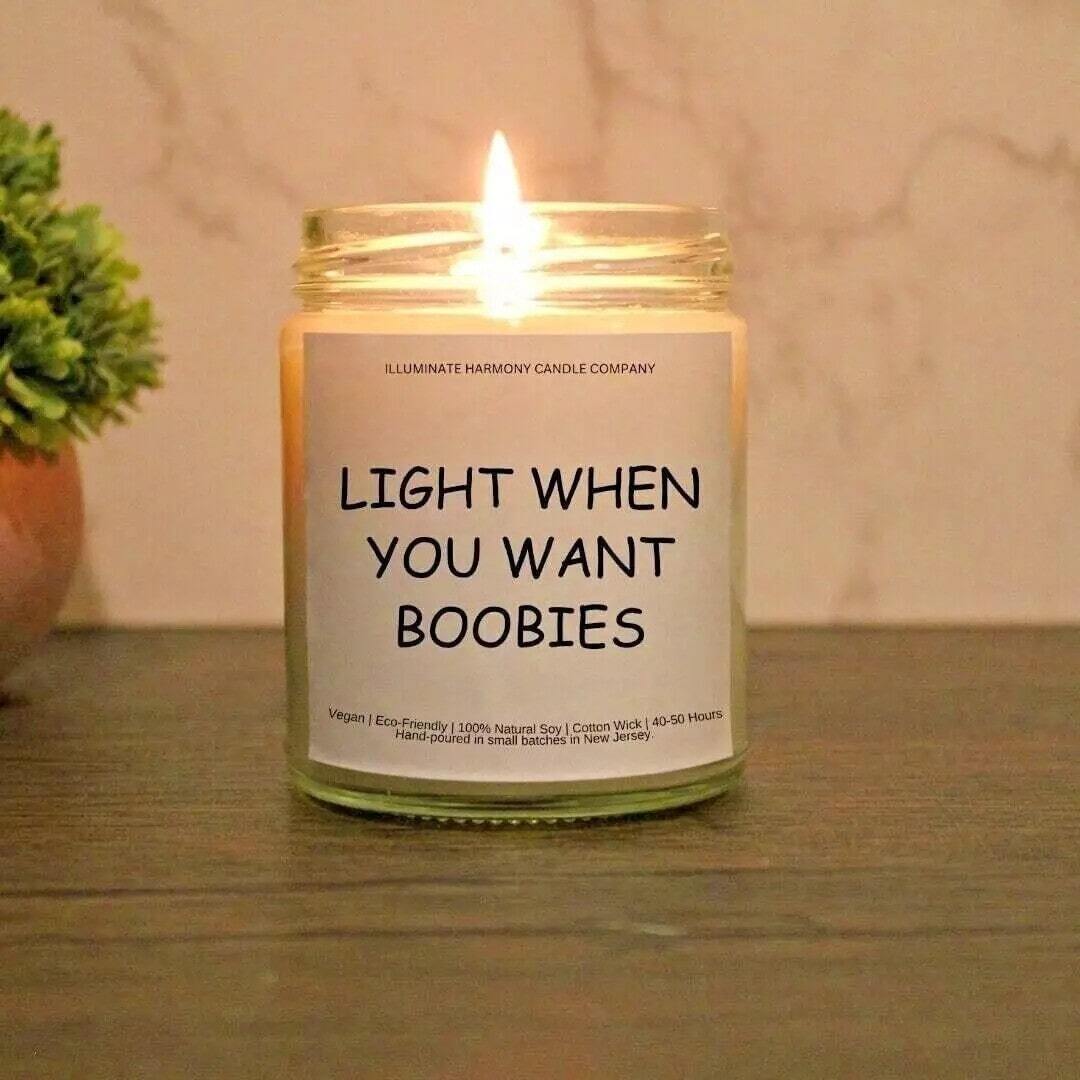 Light For Boob*es | Gift For Him | Boyfriend Gift | Gift For Men | Gift For