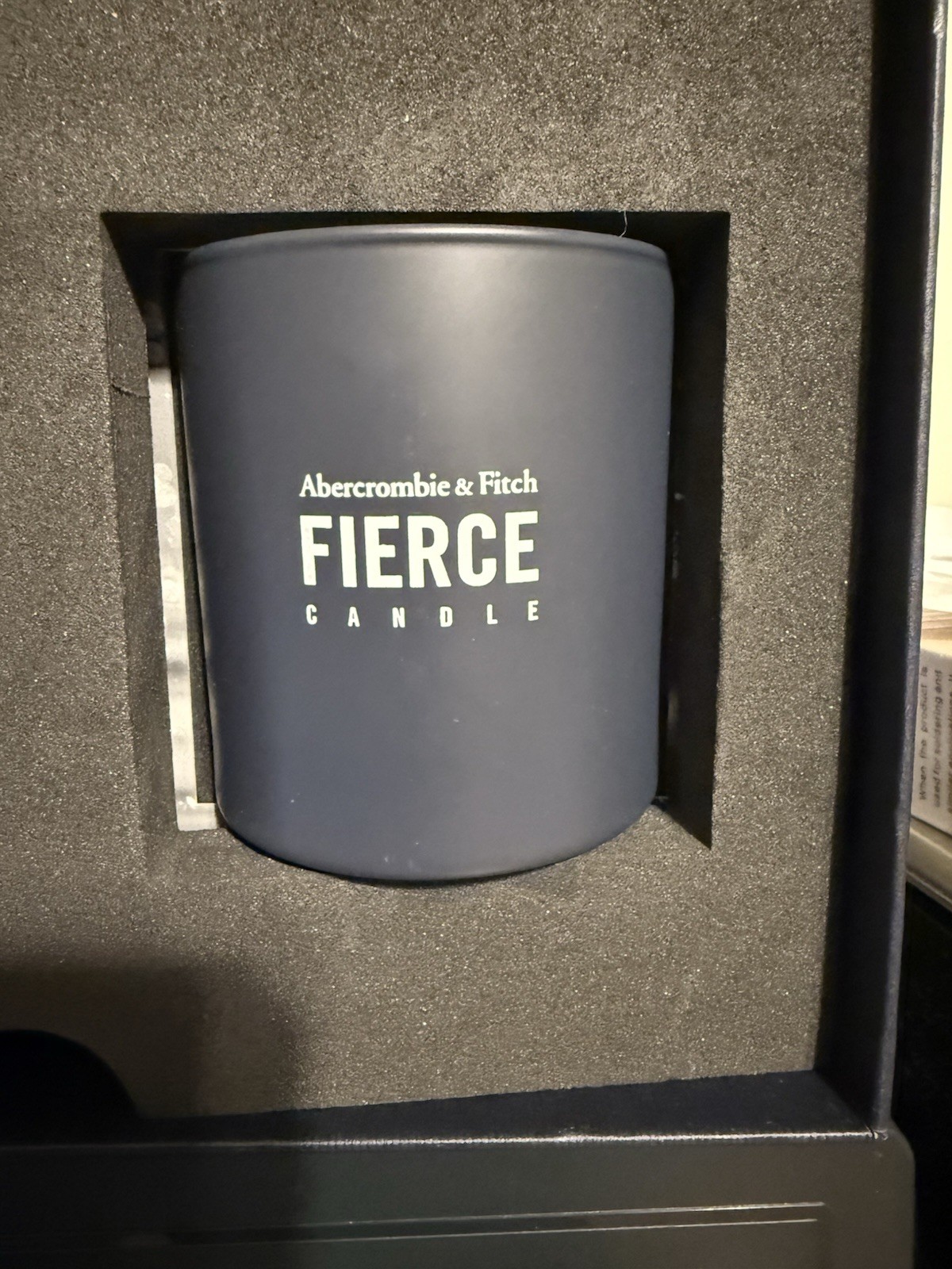 Abercrombie & Fitch Fierce Candle 6.0 oz 170 G Scented New No Box