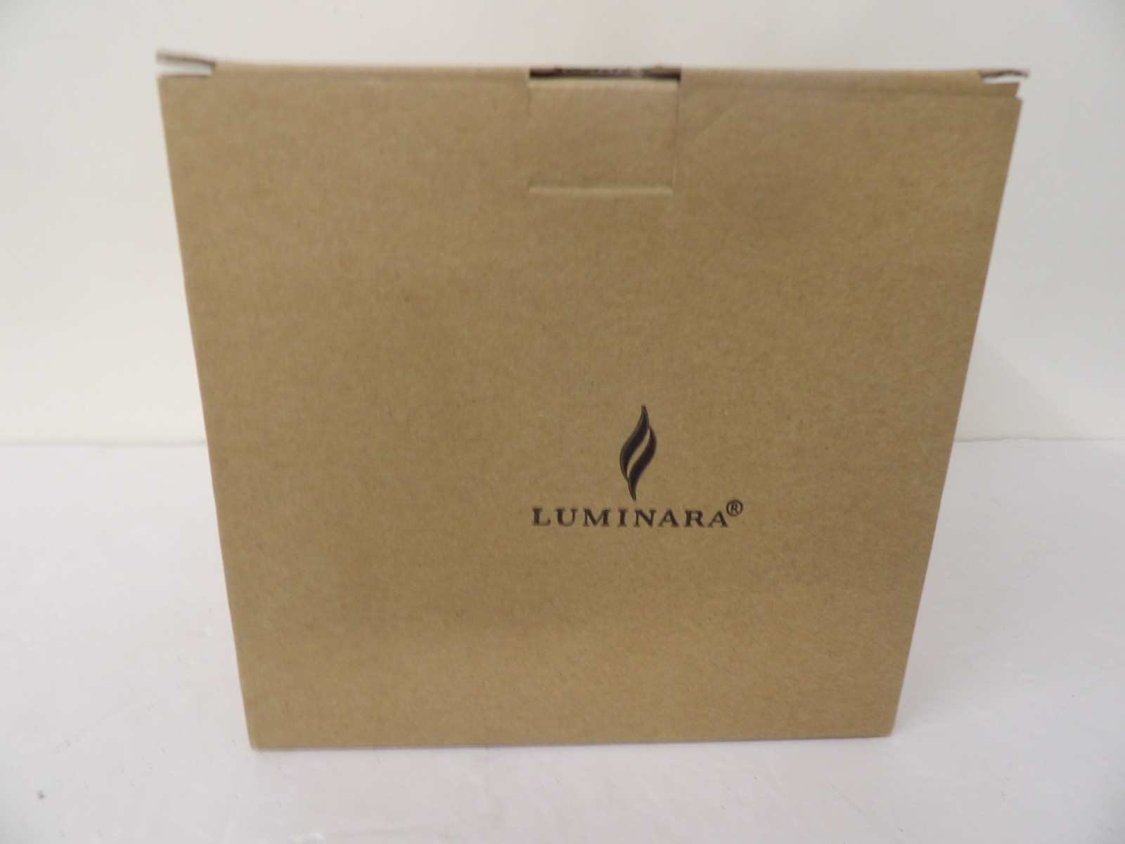 Luminara Black Glitter Pumpkin Flameless Flickering Halloween Fall Candle 6″