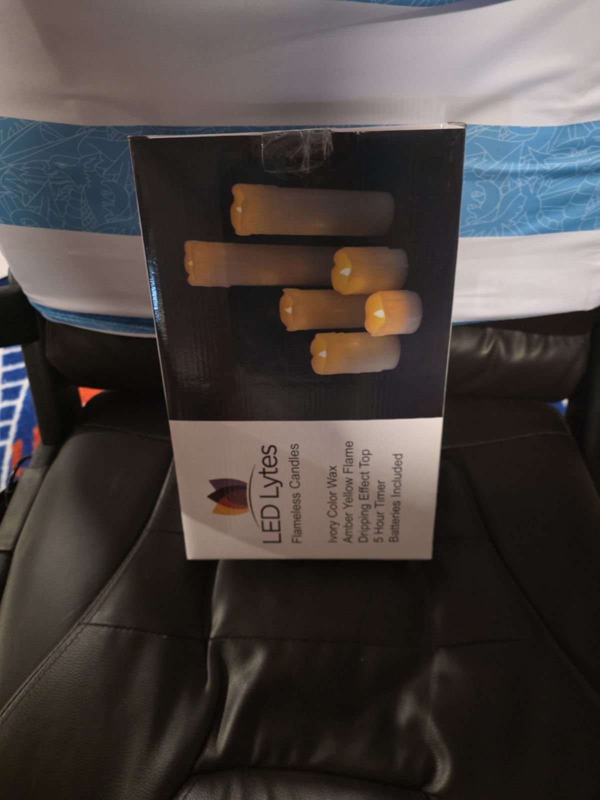 LED Lyte 5 Battery Powered Candles with Remote Control