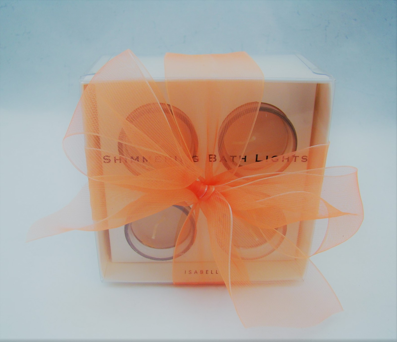 Isabell CEYLON Set of 4 Shimmering Bath Lights Candles 0.70 oz.@ NEW NIB READ