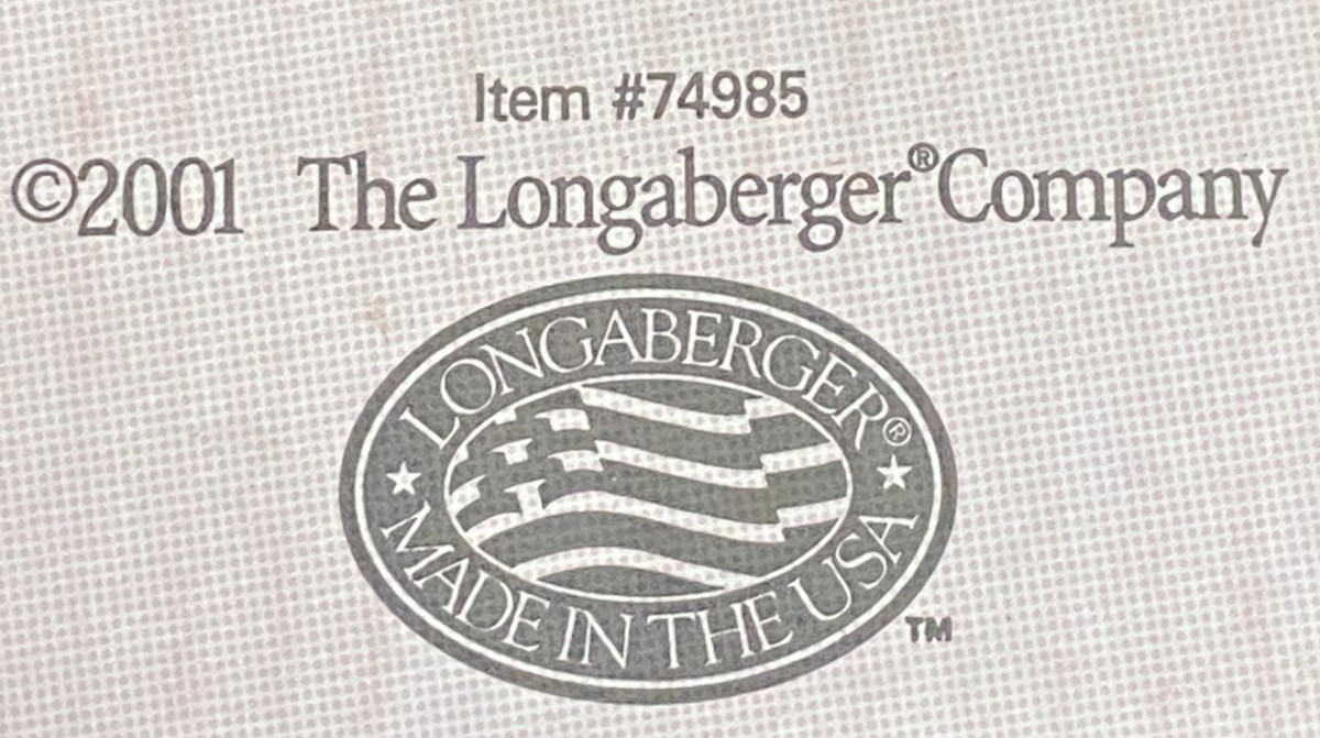 Longaberger 2001 Horizon of Hope Votive Candle NEW IN BOX