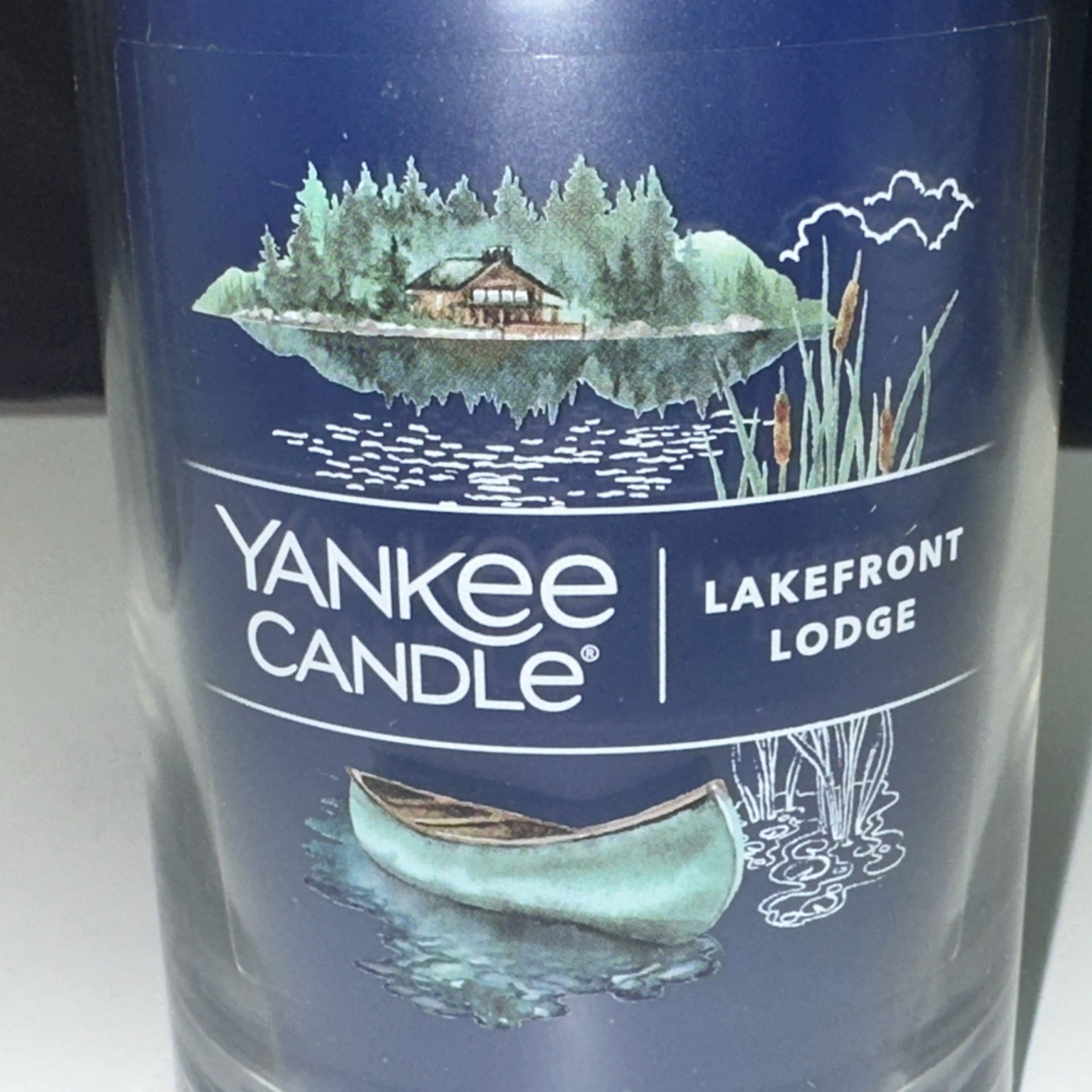 LOT OF 2-NEW-Yankee Candle LAKEFRONT LODGE Large 14.25oz