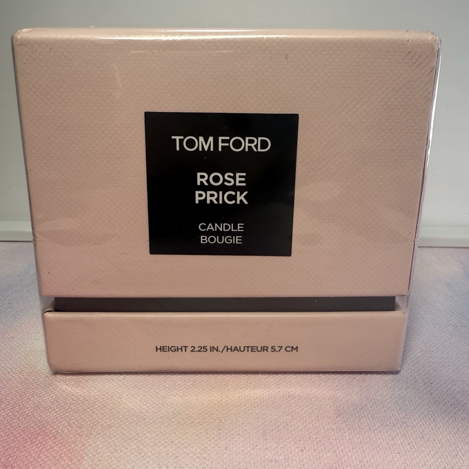 Tom Ford Rose Prick Candle Bougie Warm, Spicy Floral Scent Long Burning Luxury