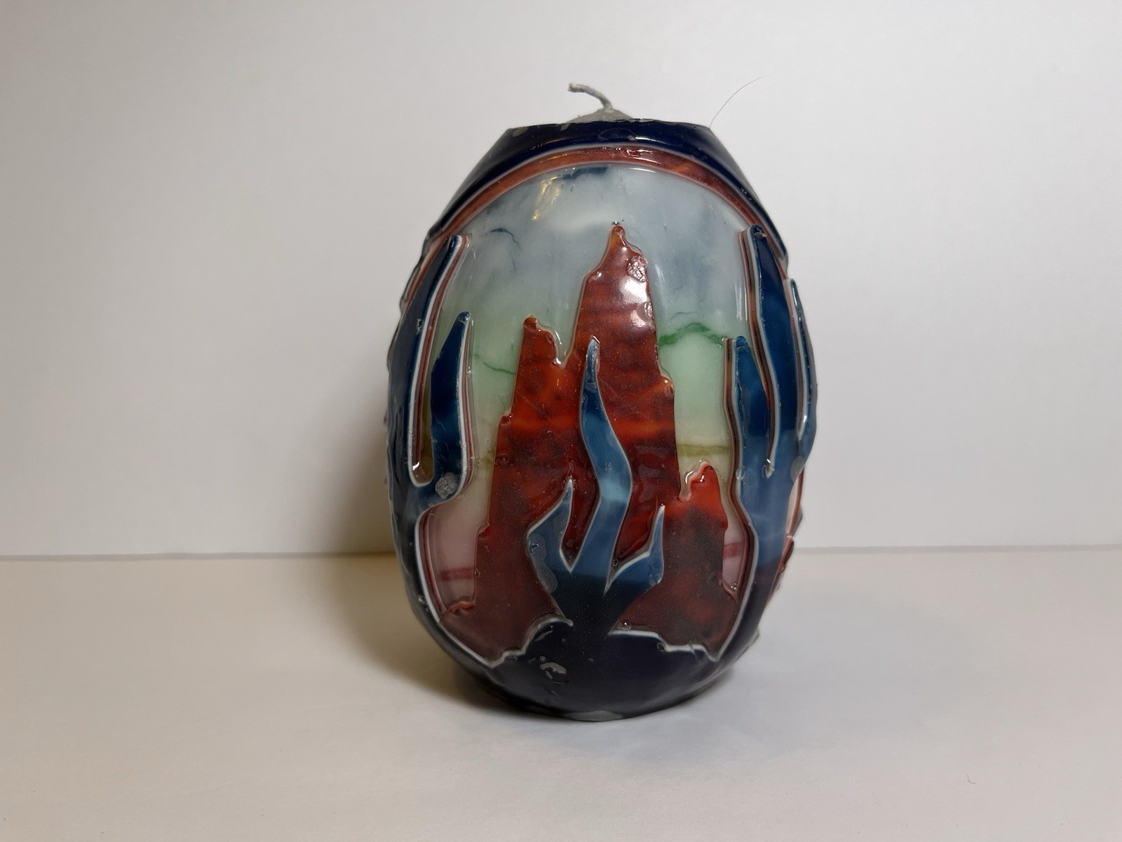 Southwest Desert Cactus Mystical Oval Candle