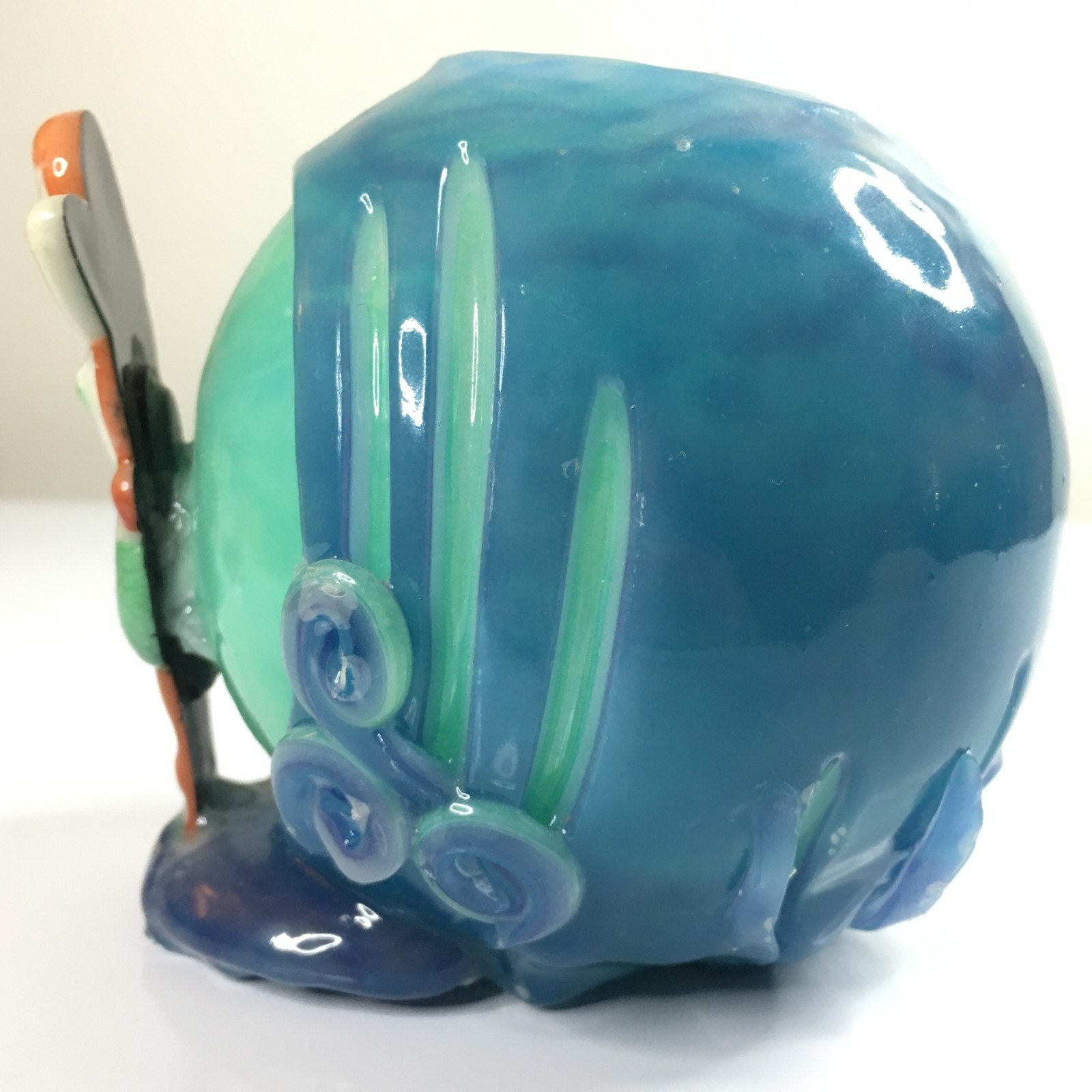 Global Candle Gallery Round Mermaid Glowing Wax Ball Ocean Sea Brackenridge CO