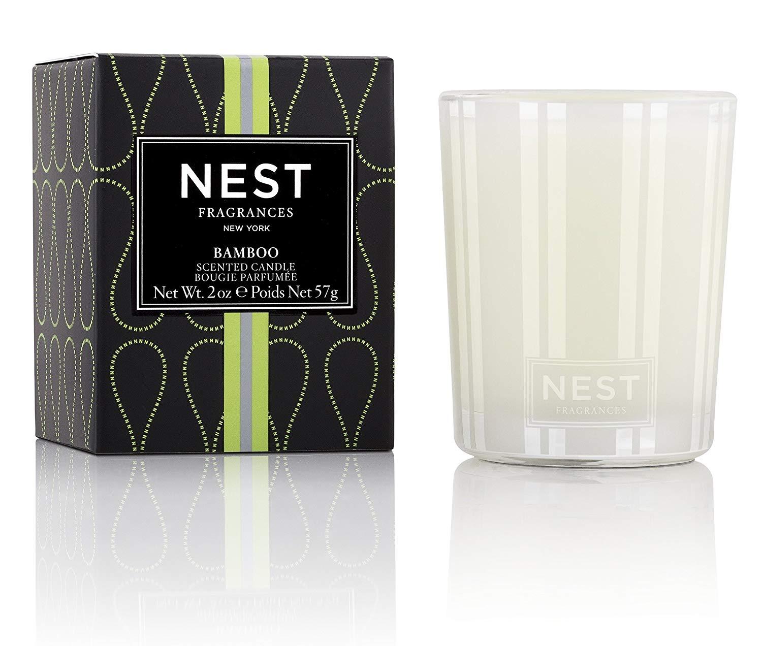 NEST Fragrances Votive Candle- Bamboo, 2 oz