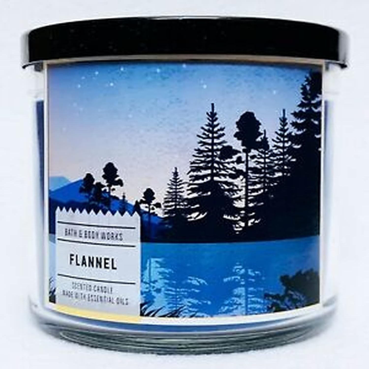 All-Season Flannel Scented Candle, 3-Wick, 14.5 Oz – Burns 25-45 Hrs