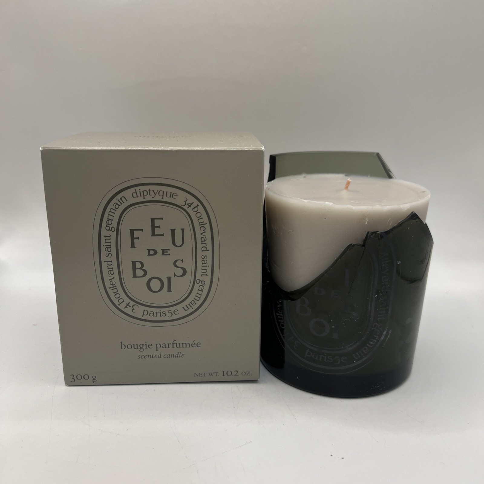 Diptyque Feu de Bois Red Label Scented Candle 10.2oz 300g Luxury Home