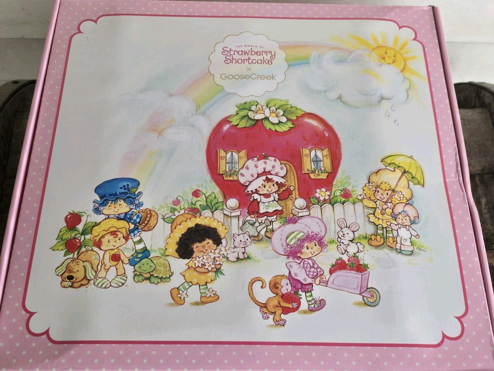 NEW BOX SET /9 Goose Creek STRAWBERRY SHORTCAKE Candles DISCONTINUED LIMITED ED