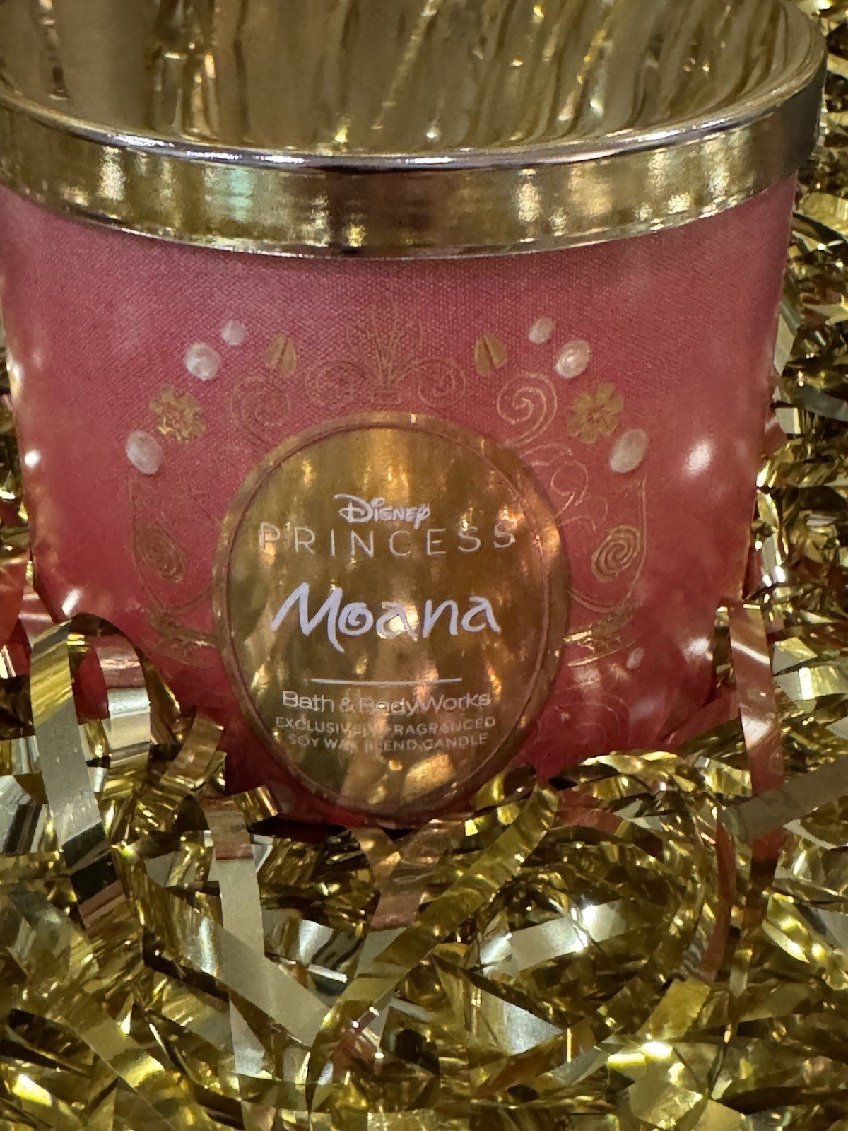 NEW-Disney Princess /BBW Candles Ariel, Belle, Jasmine, Moana, Tiana, Cinderella