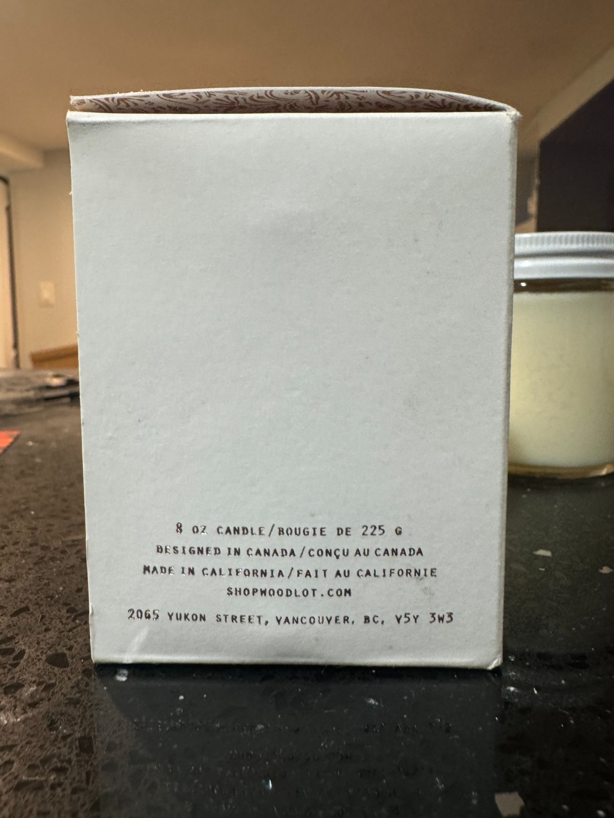 Woodlot Cinder Coconut Wax Candle Vetiver, Cedar, Orange & Cinnamon 8 oz