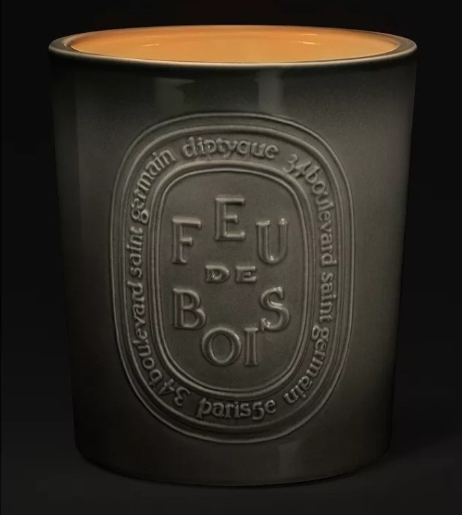 Diptyque Very Large Feu de Bois (Fire Wood) Scented Candle 51.3 oz (1500 g)