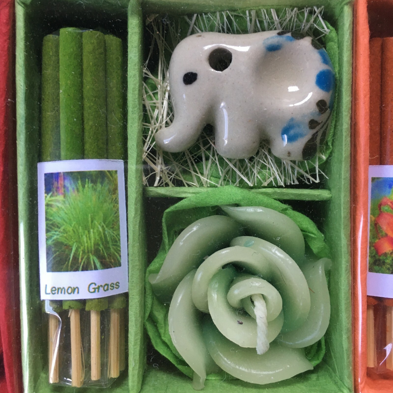 12 Pcs Incense Sticks Burn Candle Thai Aroma Spa Relax Handmade Gift
