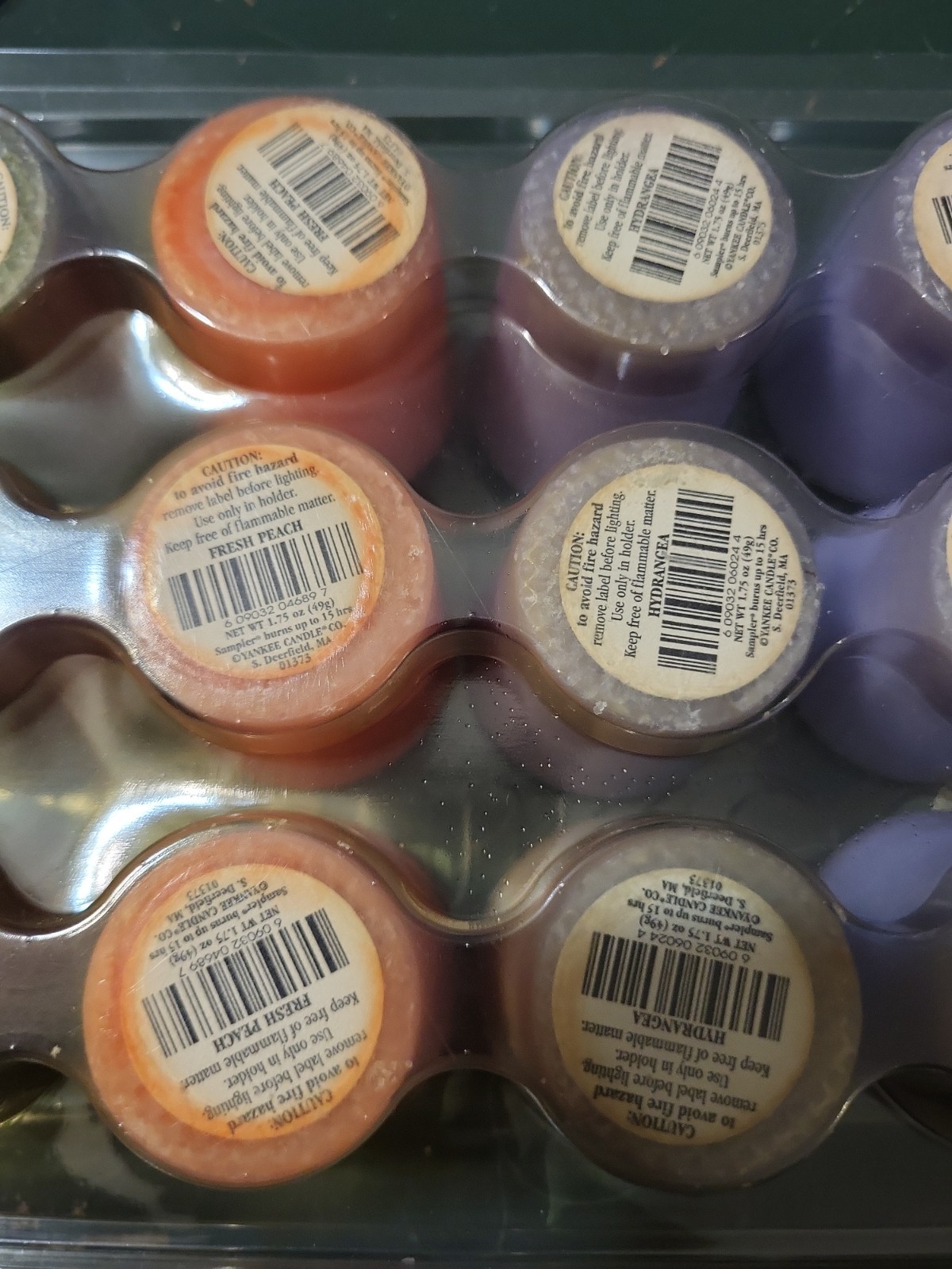 Lot of 18 Rare Assorted Yankee Candle Sampler 1.75oz Discontinued w/ Case