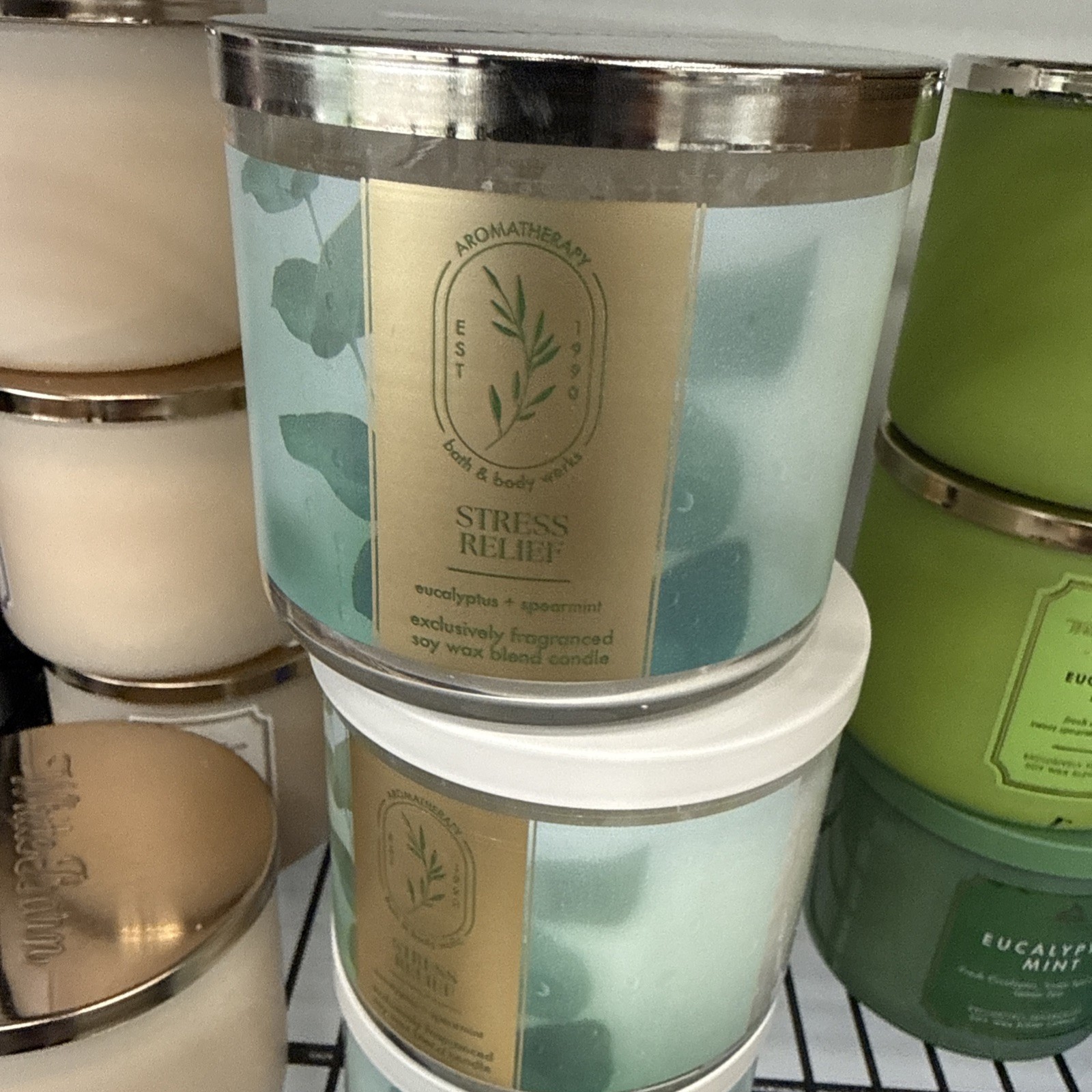 NEW Bath & Body Works 3-Wick Candles Buried Wicks Perfect For Candle Warmer