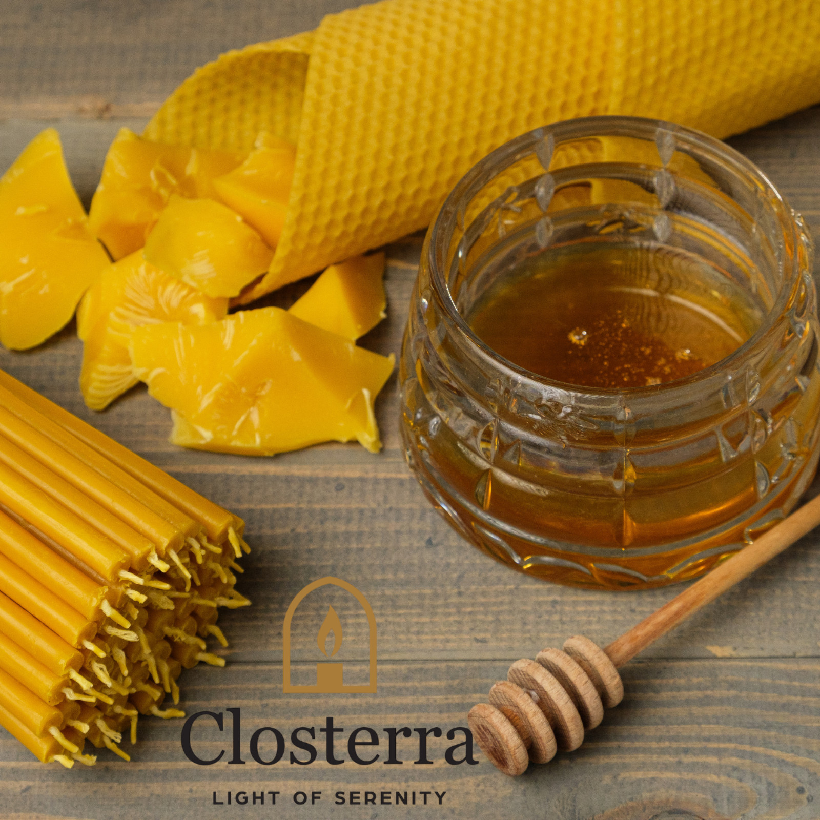 50 Pack Pure Beeswax Taper Candles 11.6″x0.33″ Slim Long Orthodox Church Prayer