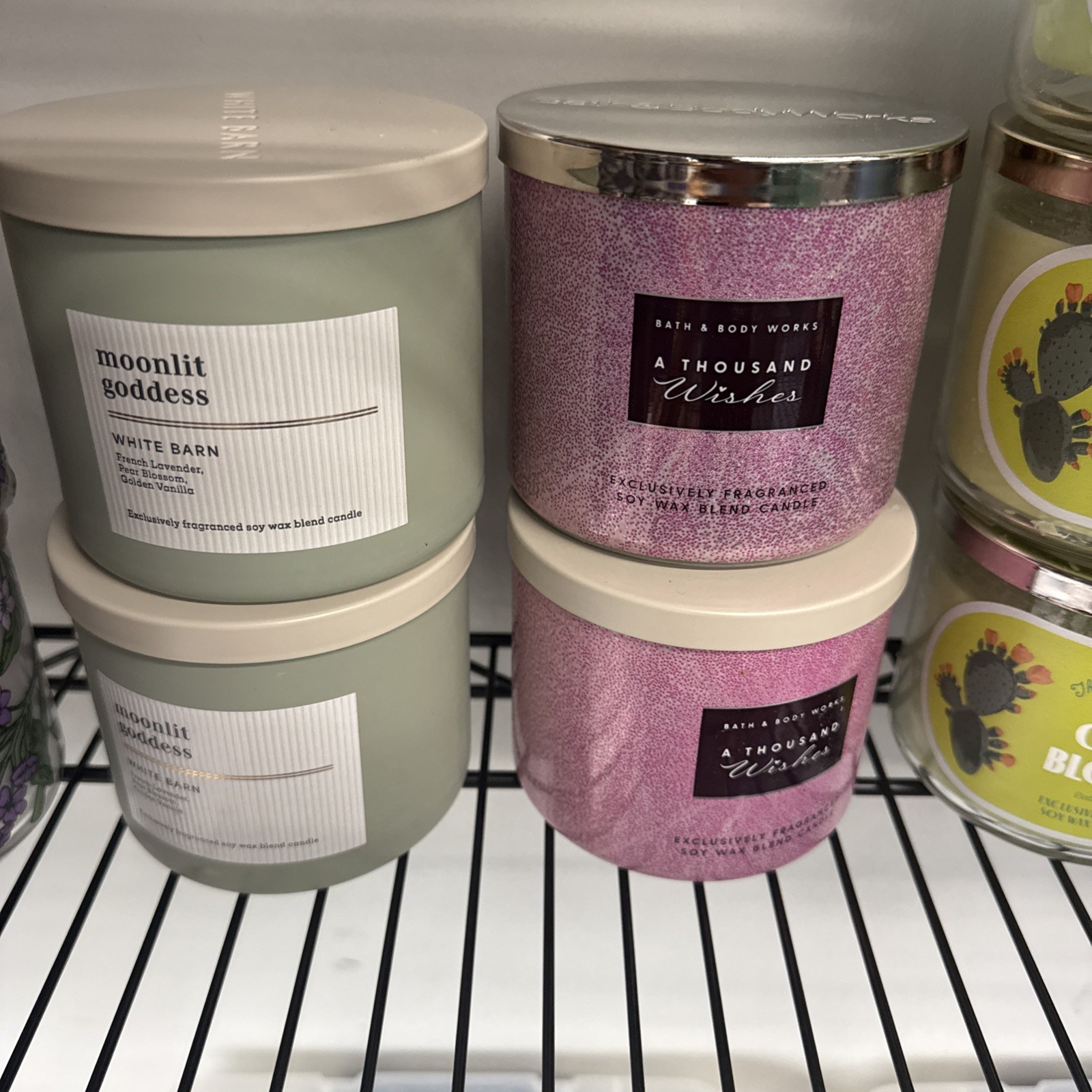 NEW Bath & Body Works 3-Wick Candles Buried Wicks Perfect For Candle Warmer