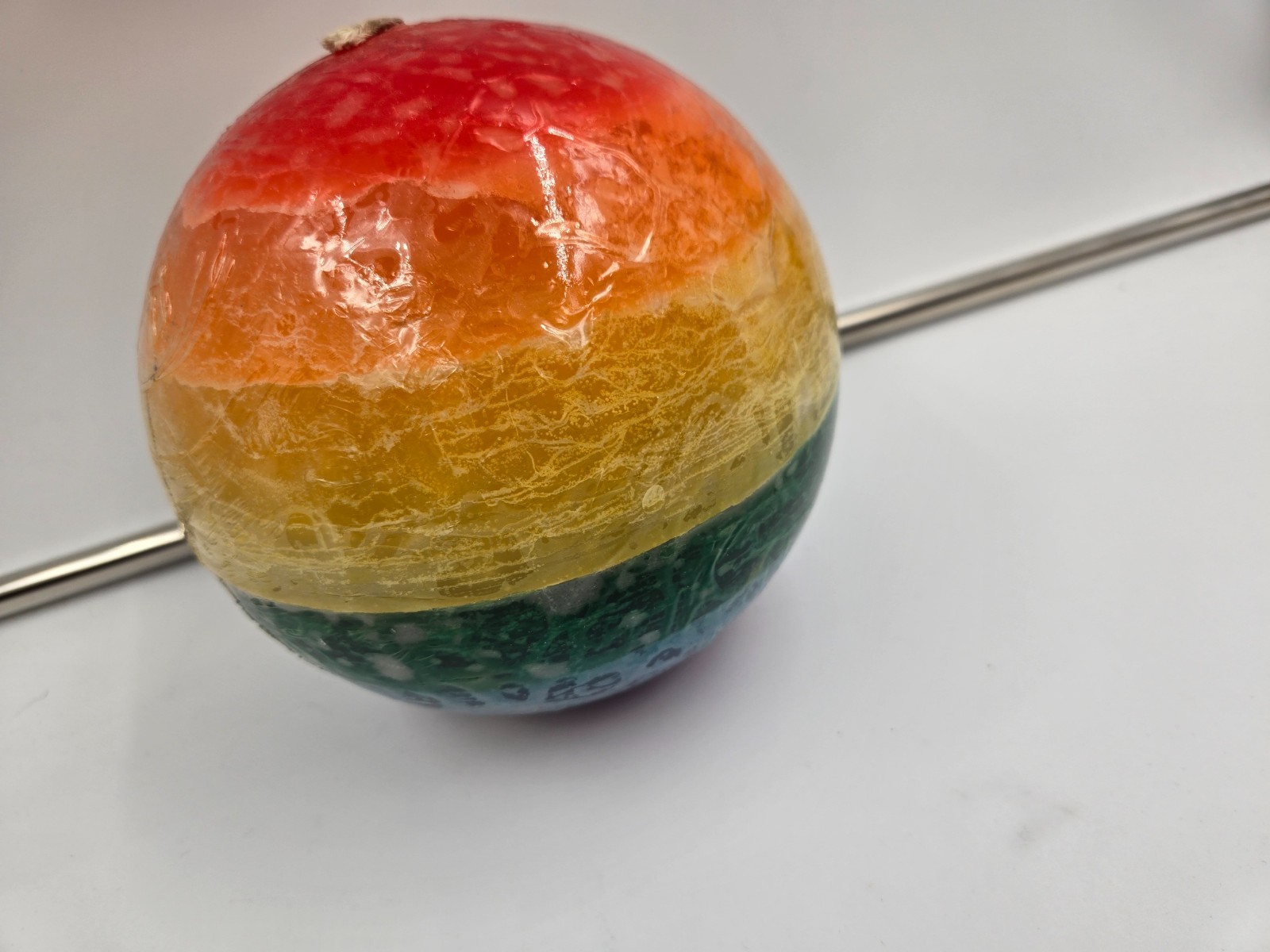 NEW Rainbow Ball 19 inches Round LGBTQ+ interest 3.5 pounds