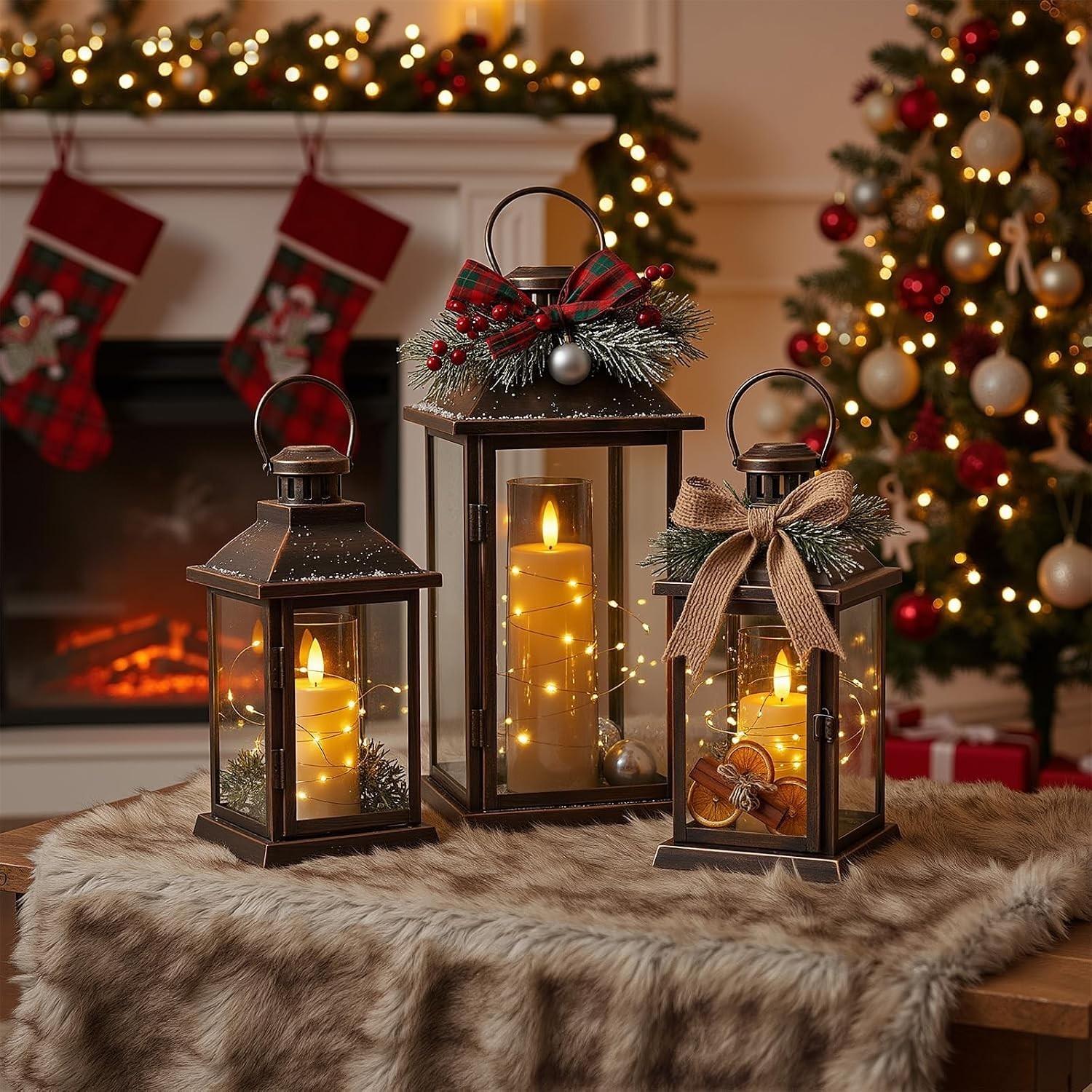 Flameless Battery Operated Pillar Candles with Remote Timer, Grey | Acrylic L…