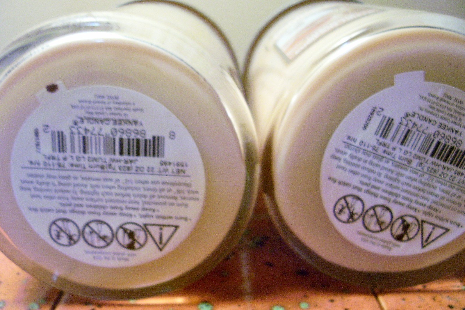 yankee candle 2-22oz JARS LUSCIOUS PUMPKIN TRIFLE + 5 TARTS
