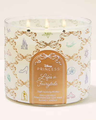 Bath & Body Works💫Disney Princess 2026 LIFE’S A FAIRYTALE 3-Wick Candle 14.5 oz