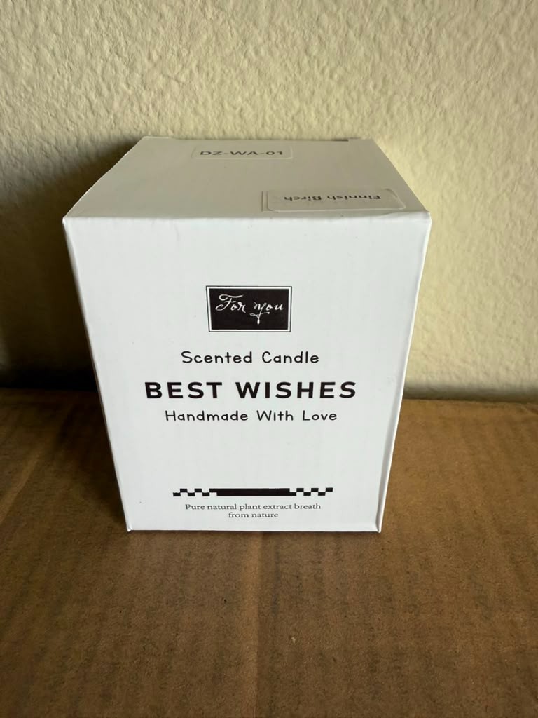 10oz Soy Wax Candle Double Wick Strong Scented Jar Candle, Handmade Aromatherapy