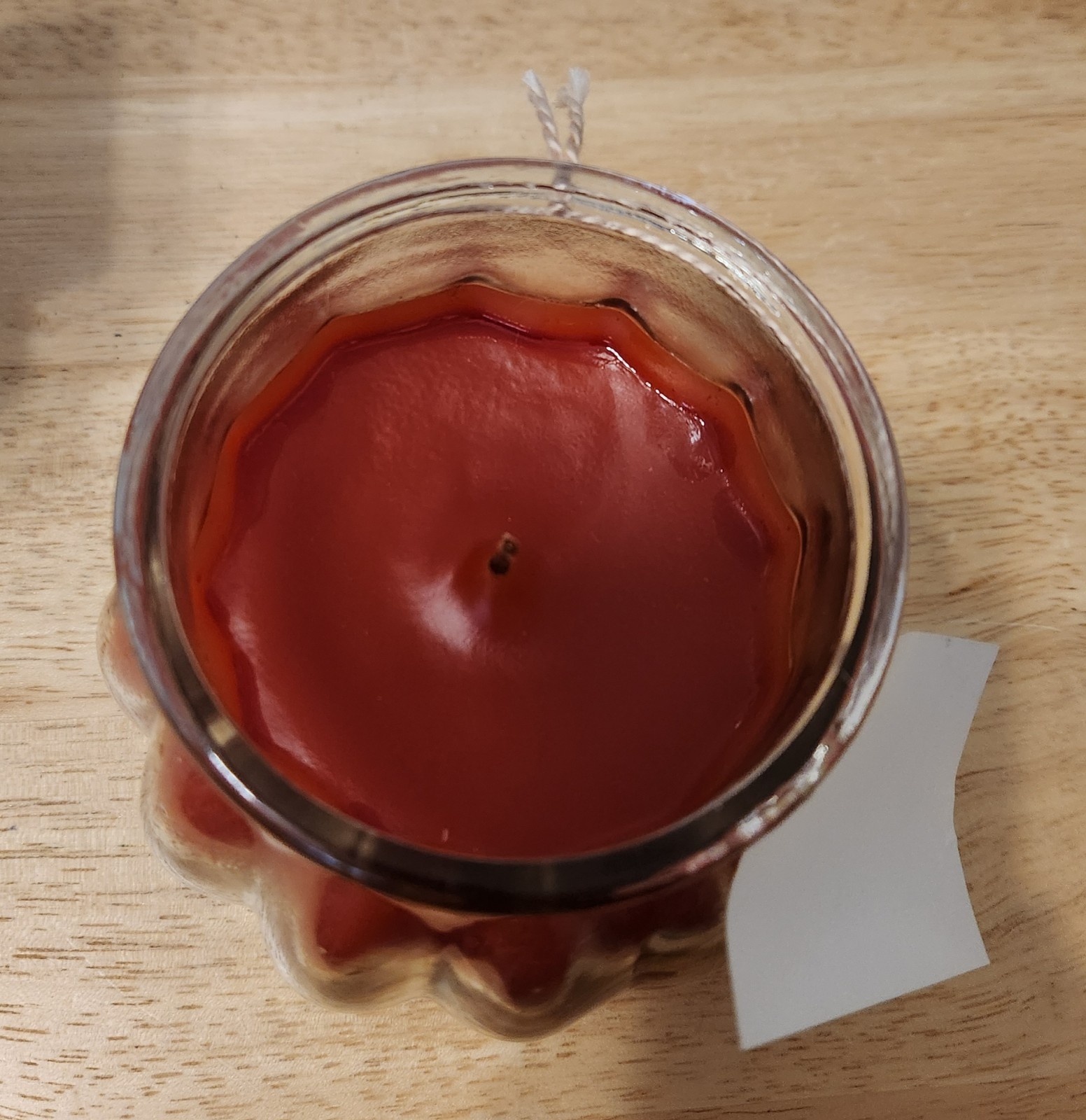 VTG Home Interiors Cinnamon Spice Glass Jar Candle (15 1/2 Ounces) NOS