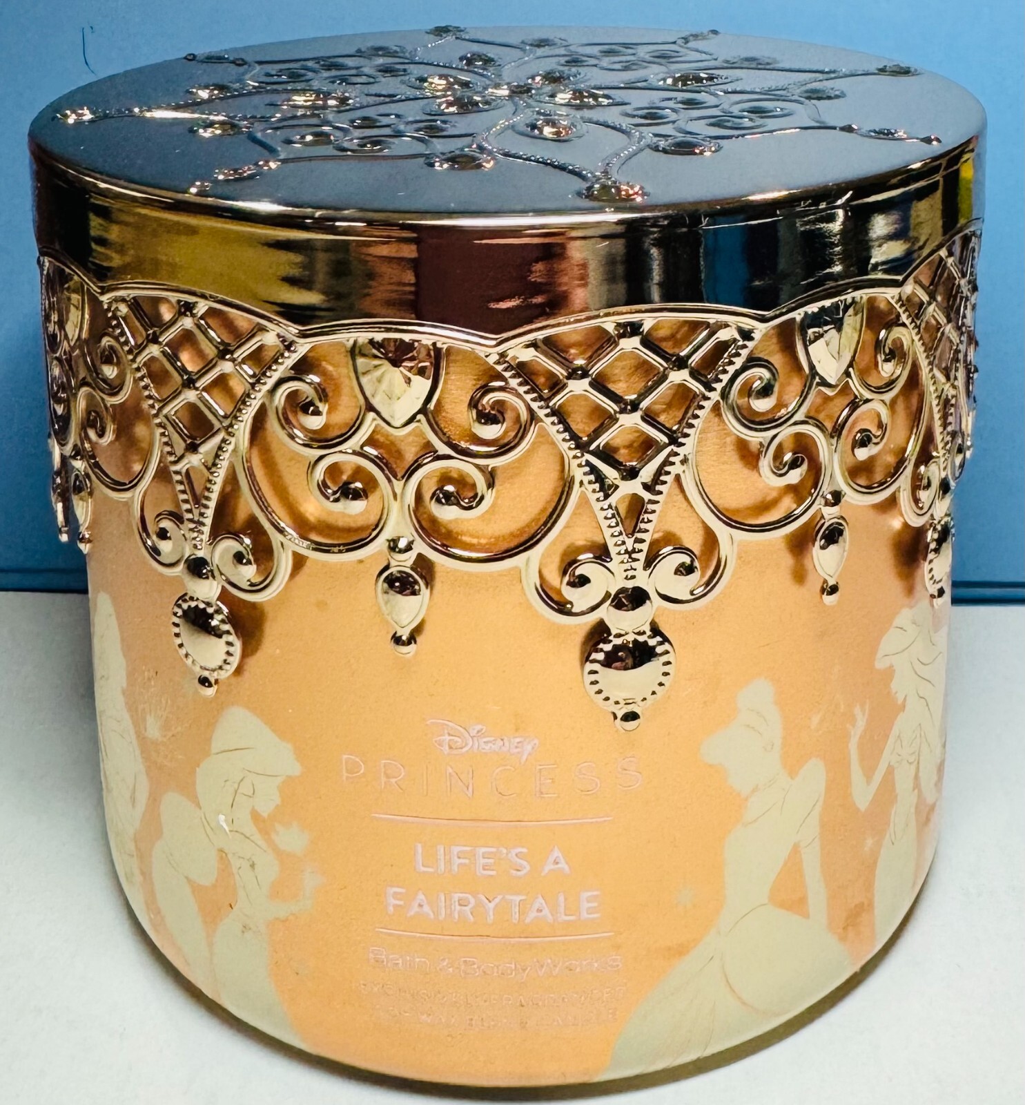 *NEW* DISNEY PRINCESS / LIFE’S A FAIRYTALE ~ 3 Wick CANDLE ~ Bath & Body Works