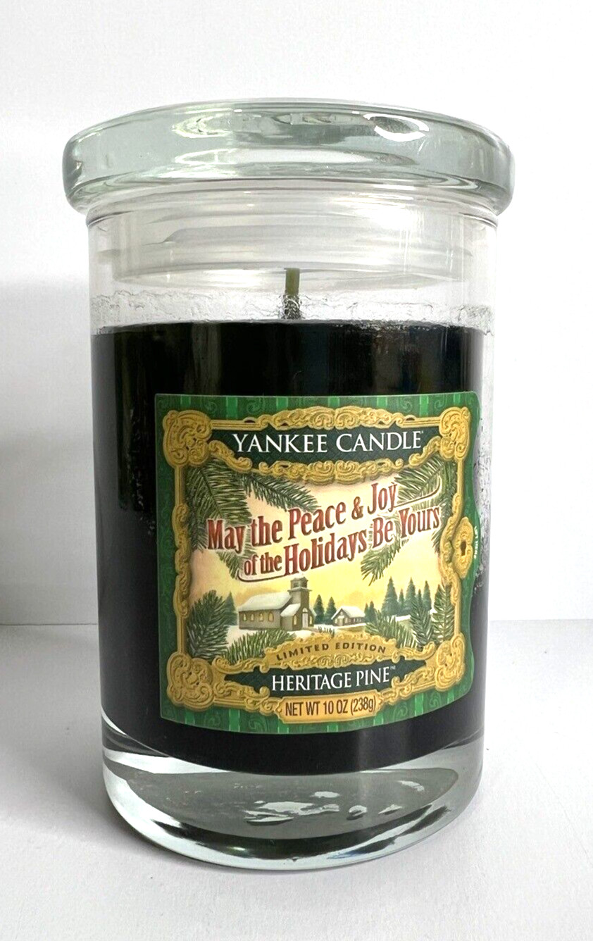 Yankee Candle Heritage Pine Limited Edition 10 Oz Jar Up To 55 Hours Burn Time