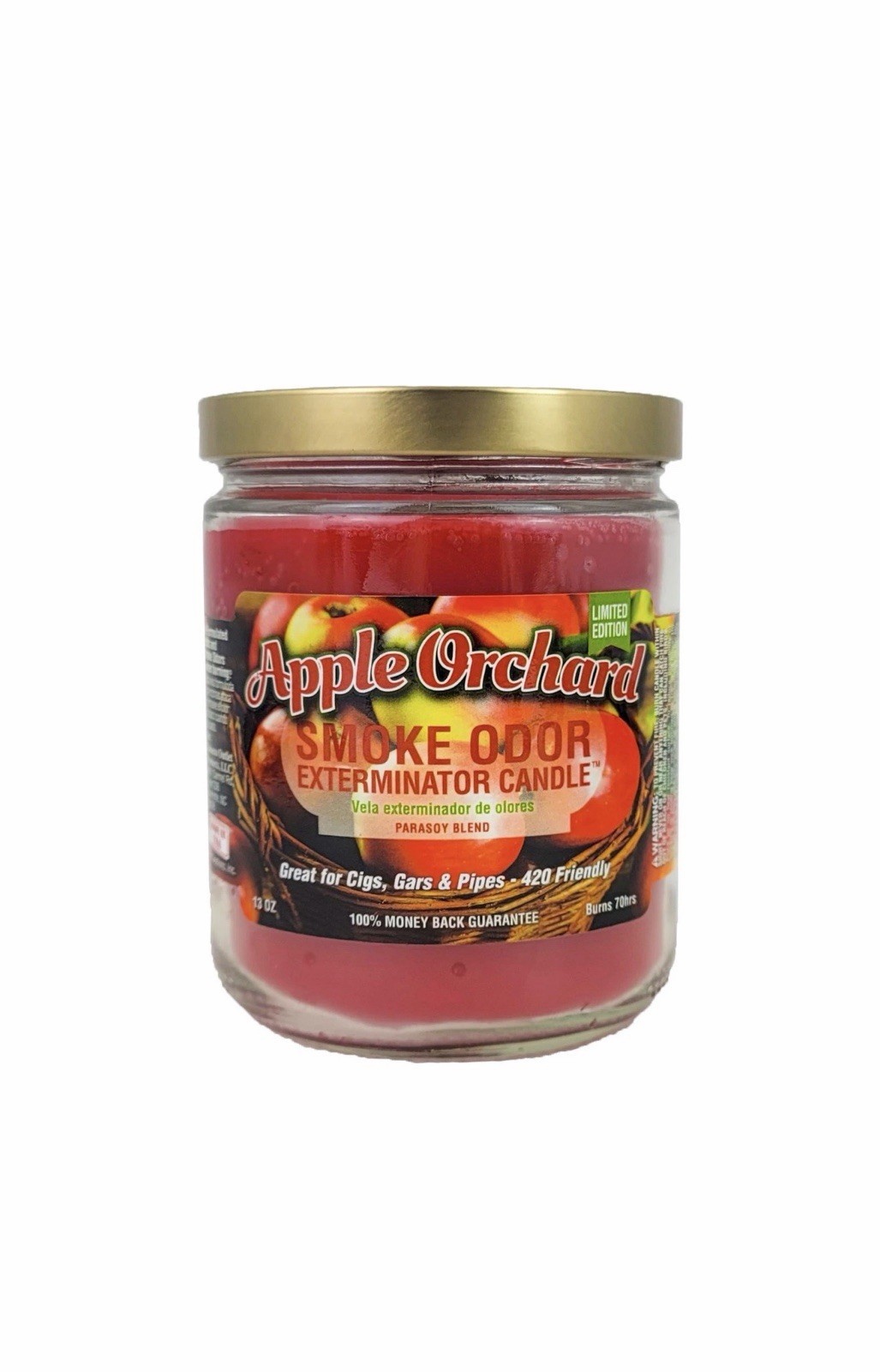Smoke Odor Exterminator Scented Candle , 13oz glass jar, Different Scents