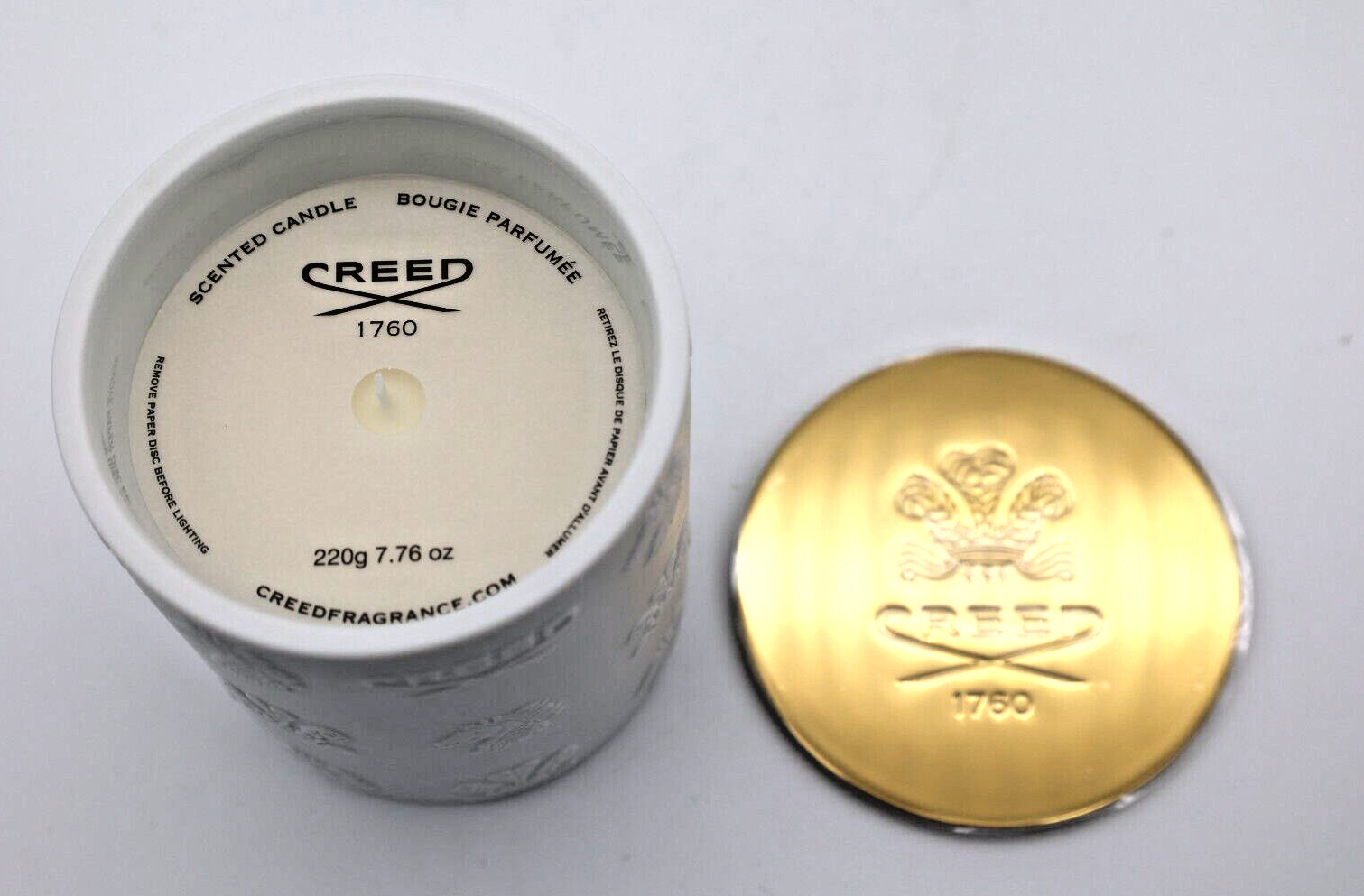 Creed Bougie Parfumee Birmanie Oud Candle 220g / 7.76oz Authentic by Finescents