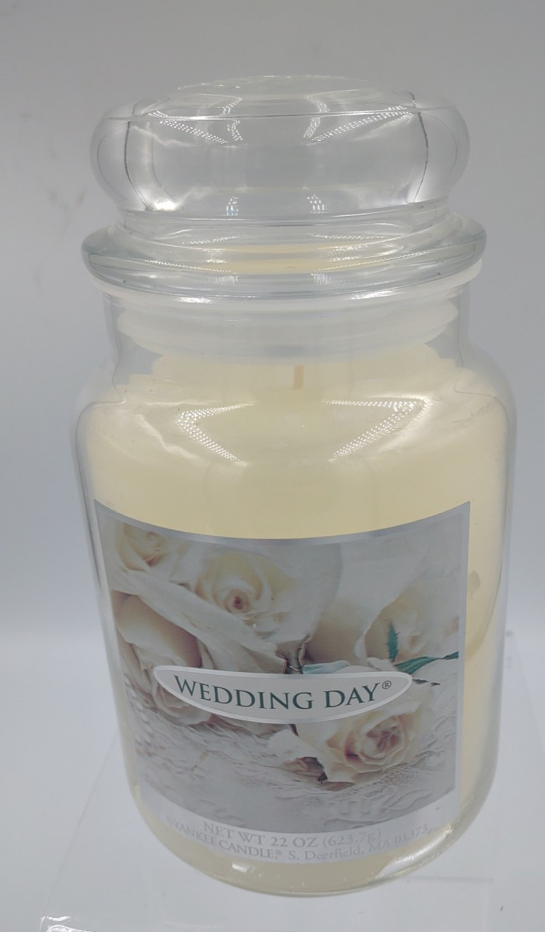 Yankee Candle “WEDDING DAY”~ Floral ~ Large 22 oz. ~ New/never used