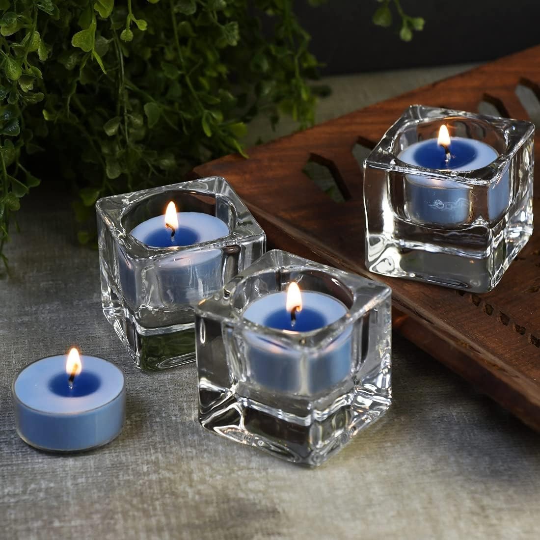 Romantic Ocean Breeze Scented Candles – 4 Hour Burn, Set of 12 for Home Décor