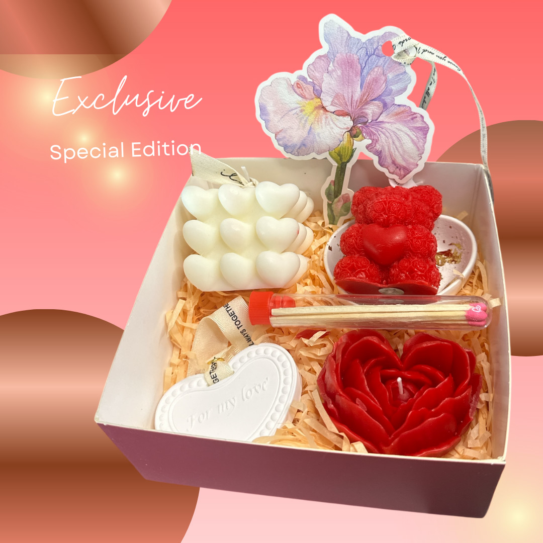 Valentine’s Luxury Scented Candle Gift Set —
