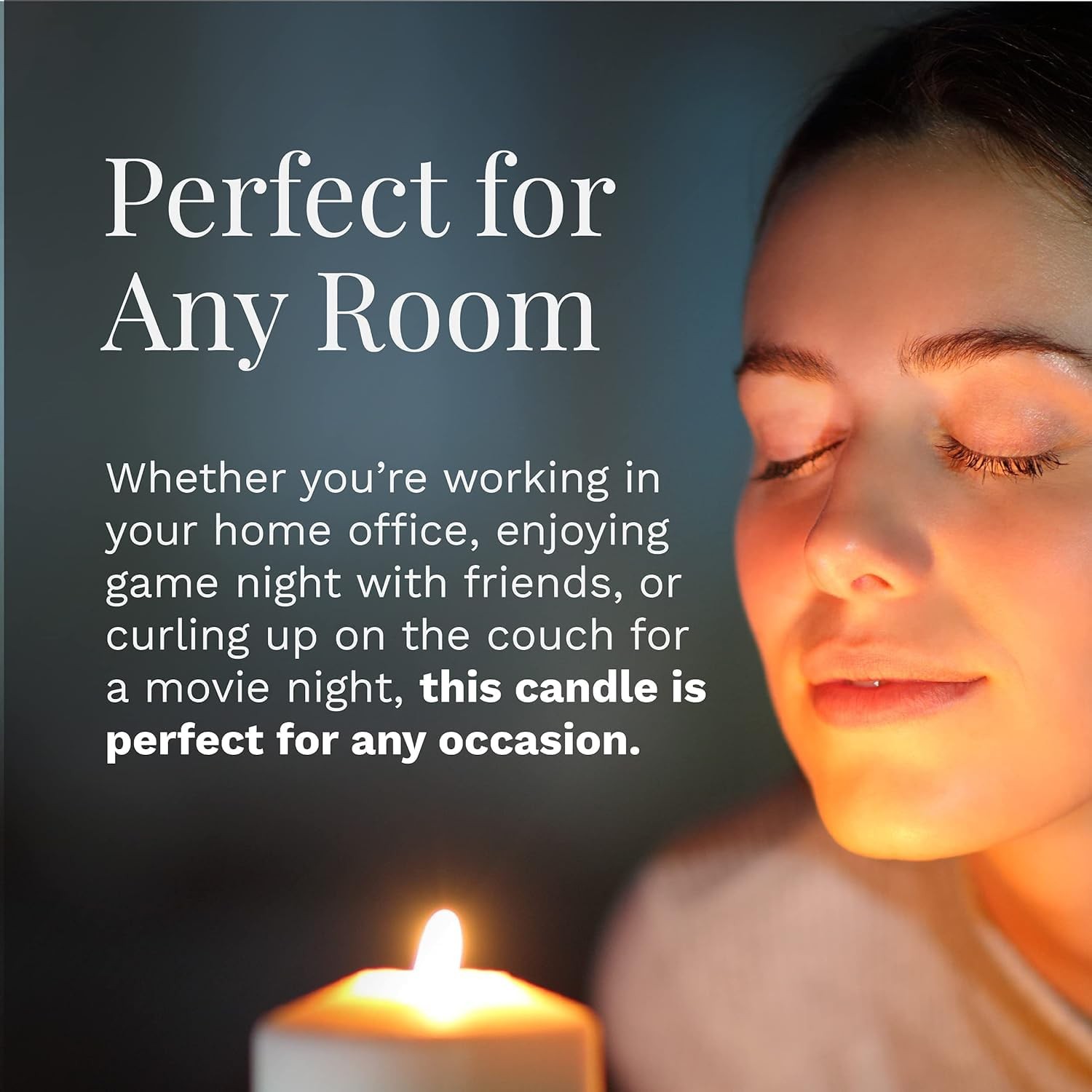 Scented Evening Fireside Glow Fragrance, One 18 oz. Single-Wick Aromatherapy Can
