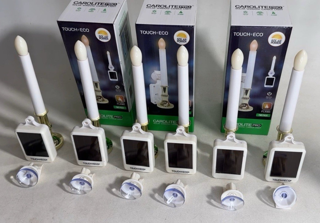 Touch Of Eco LED Flameless Window Candles Suction Cup 9X3 – Need Batteries READ