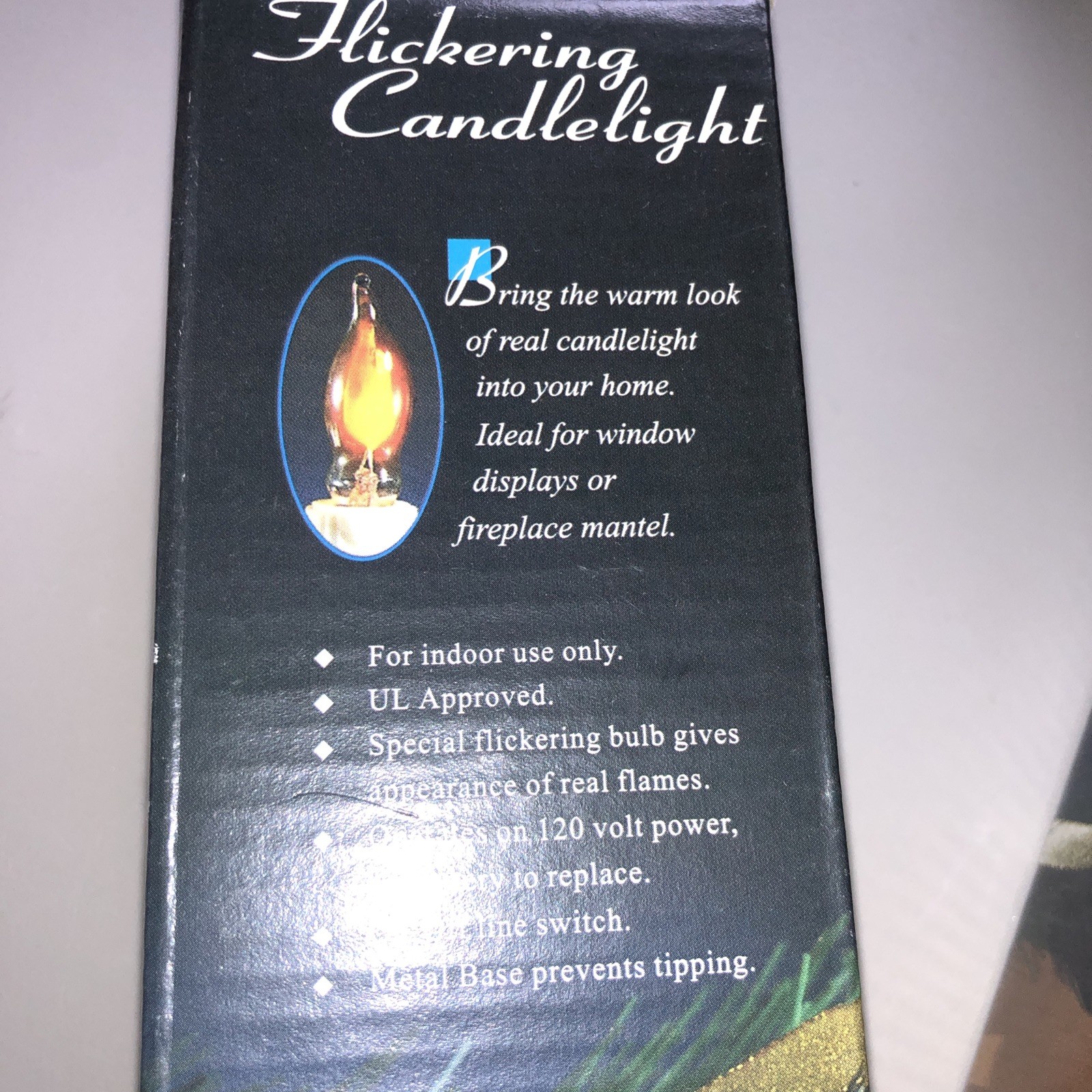 Window Flickering Candle Light Metal Based Lot 7 No Bulbs (4) Roman Electric