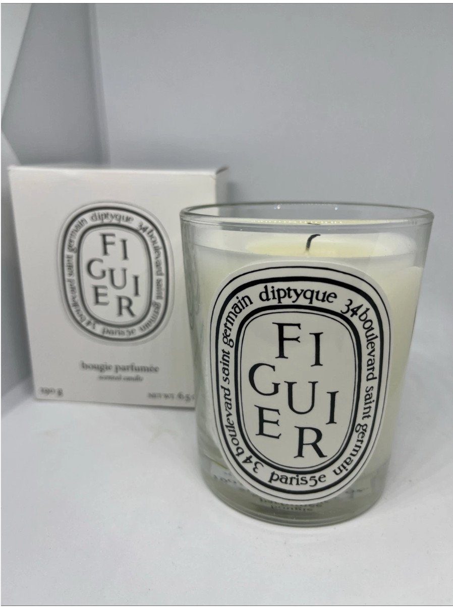 Diptyque Figuier Scented Candle 6.5oz Used