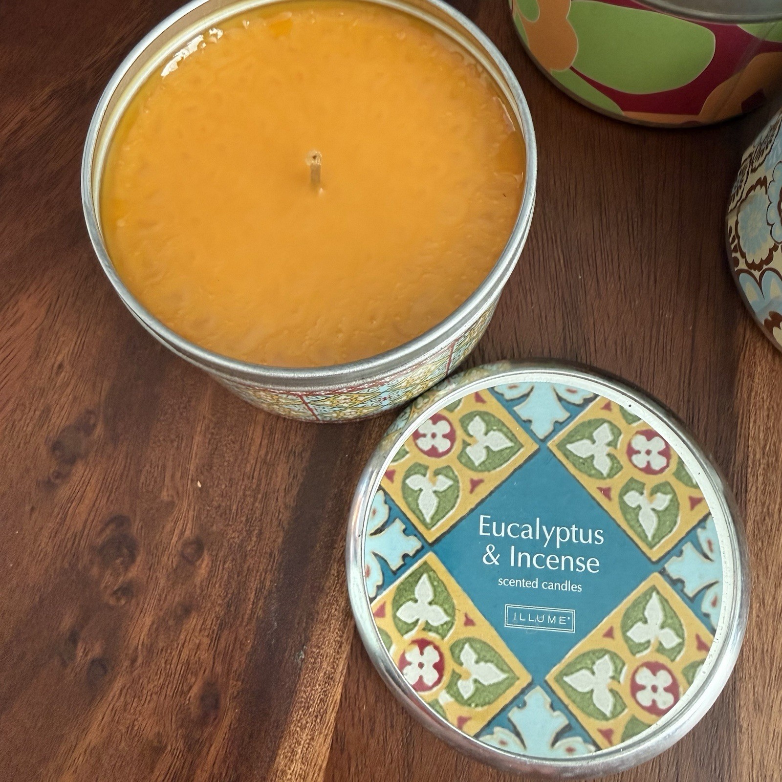 Anthropologie Illume Candles Lot 3 Discontinued Magnolia Ylang Eucalyptus New