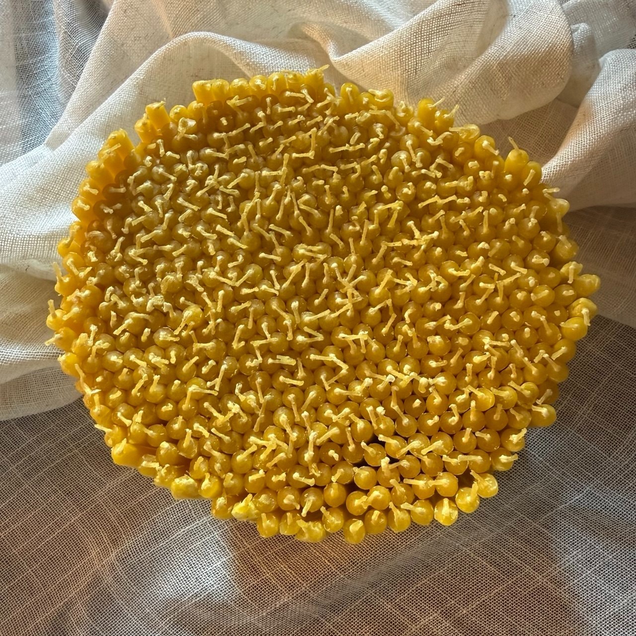 50 Thin Yellow Taper Candles 6.7″ Orthodox Church Prayer Paraffin Candles