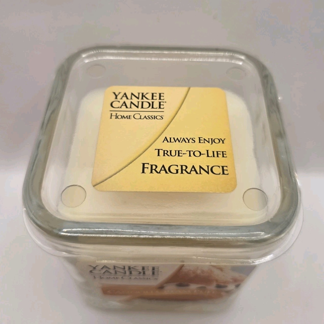 Yankee Candle Rare Cannoli Cream Puff Scented Candle 5 Ounces Mostly Full