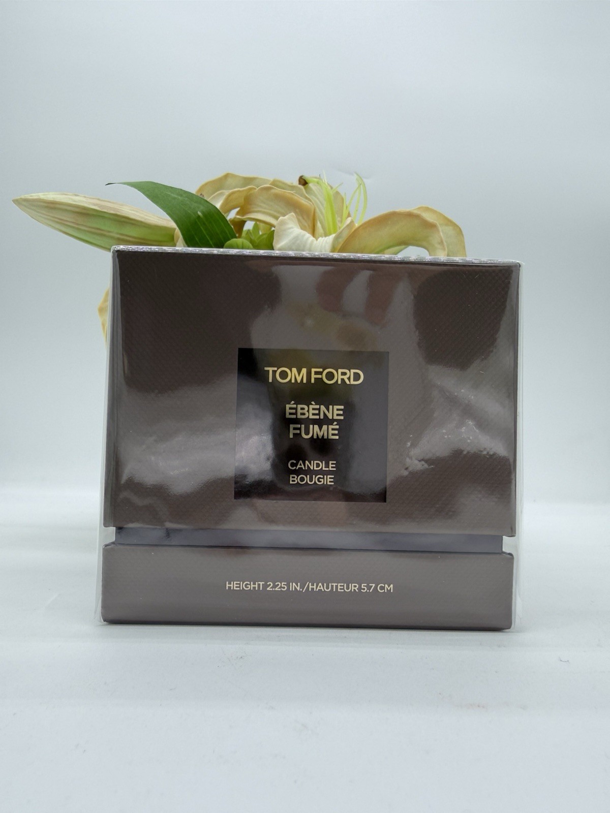 Tom Ford Ebene Fume Home Candle 6.3 oz / 2.25 In New in Box Sealed