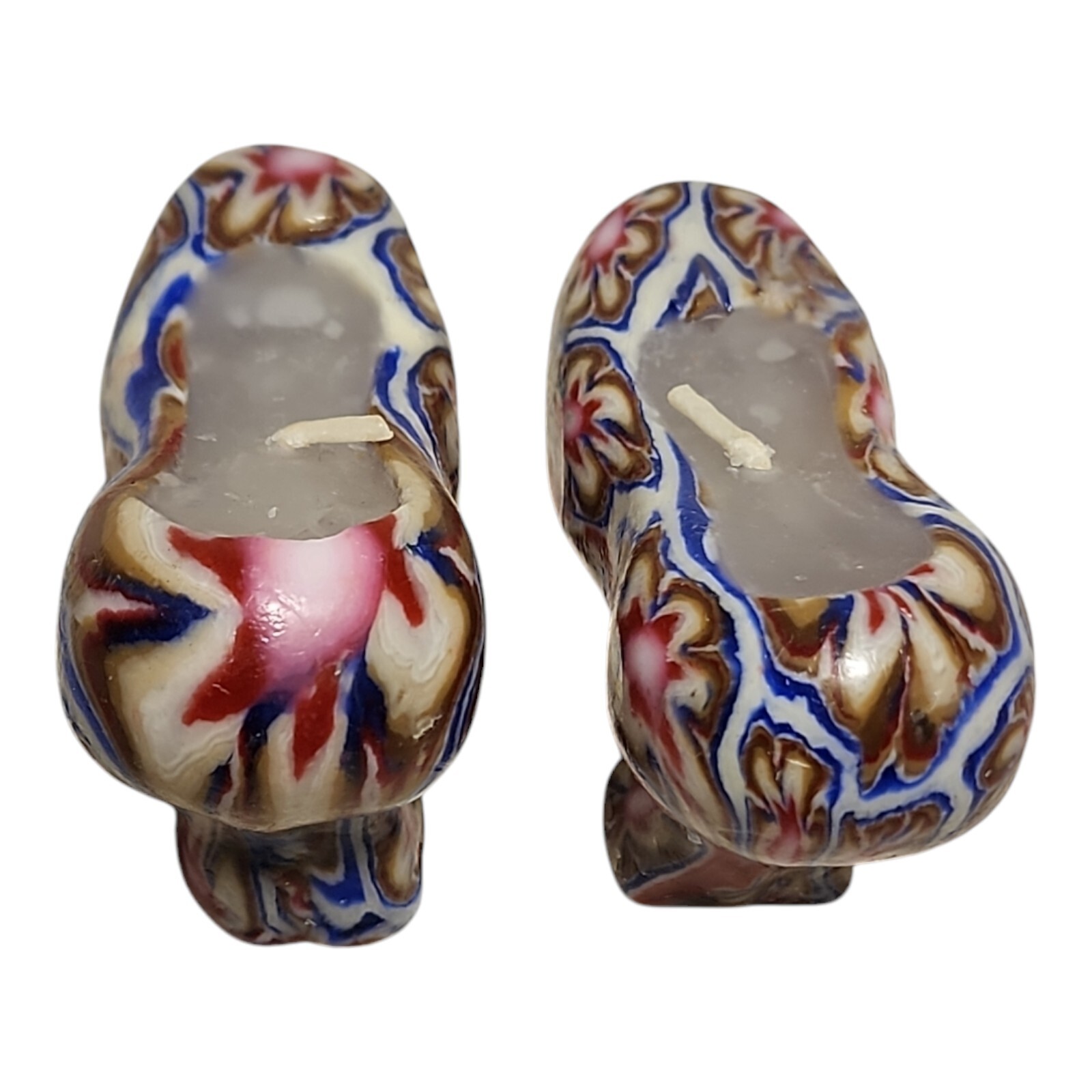 High Heel Shoes Wax Candles Multi Color Pair 3″ X 2″ Each New