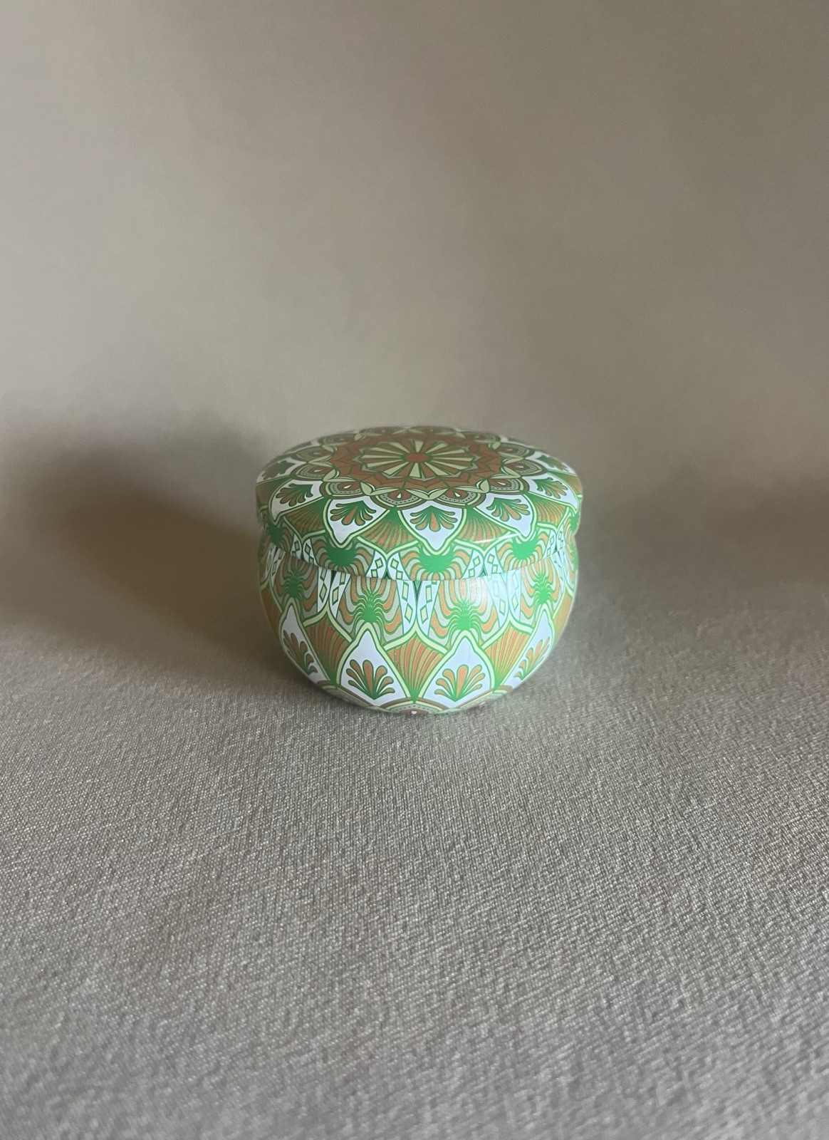 Amorxiao Duftkerzen 2.5 Oz “Green Tea” Scented Soy Wax Candle In Tin~2 1/2”, New