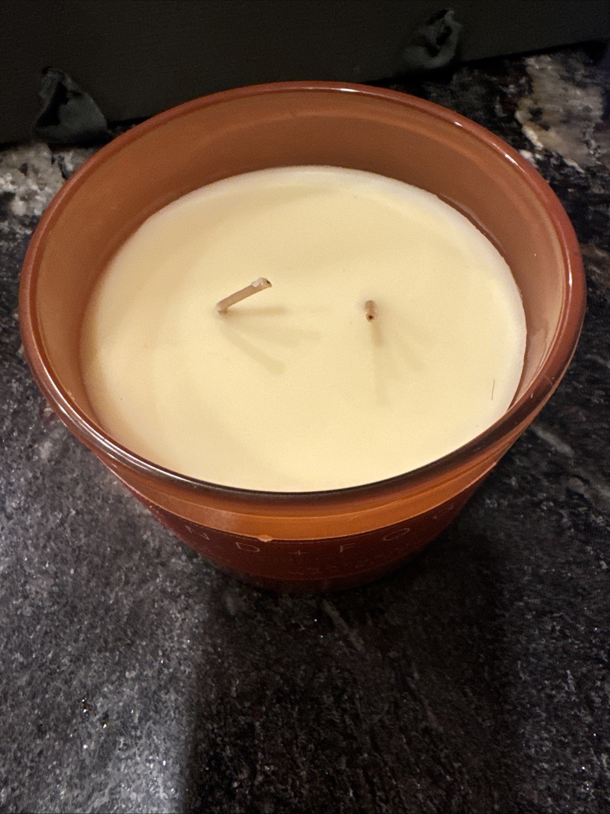 Sand + Fog 57 oz Soy Wax Blend Candle White Pumpkin With FriendsGiving Top New