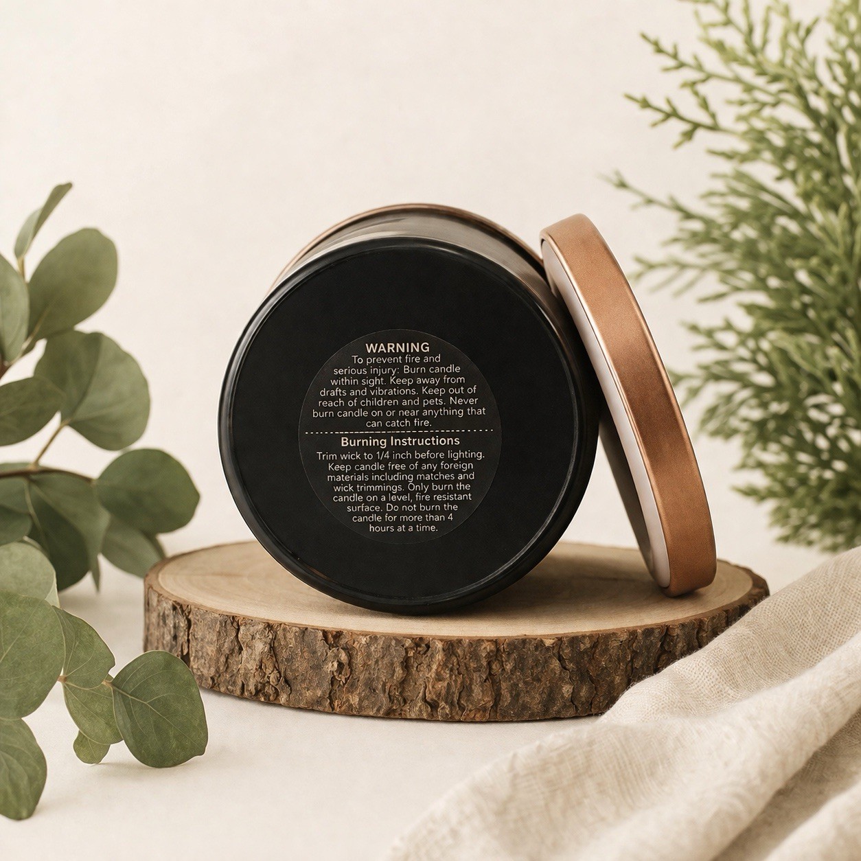 Luxury Forrest Air 100% Soy Candle Room-Filling Fragrance | Small Batch