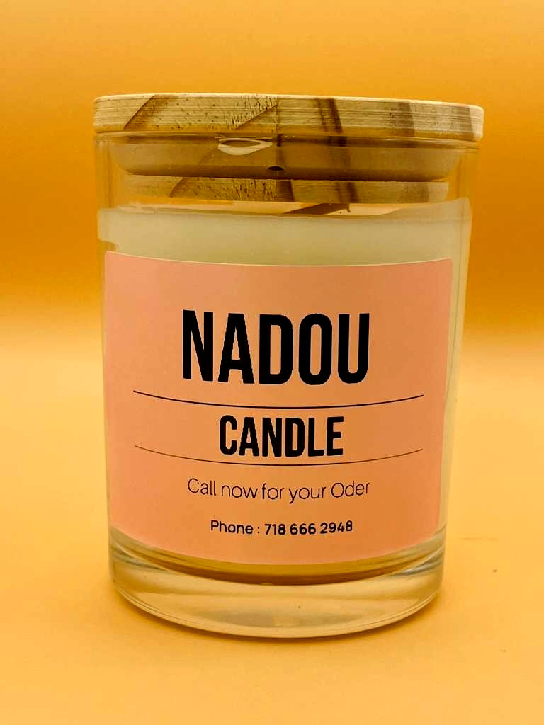 CLARANADOUCANDLE – Luxury Scented Candle for Bedroom & Living Room | Long-Lastin